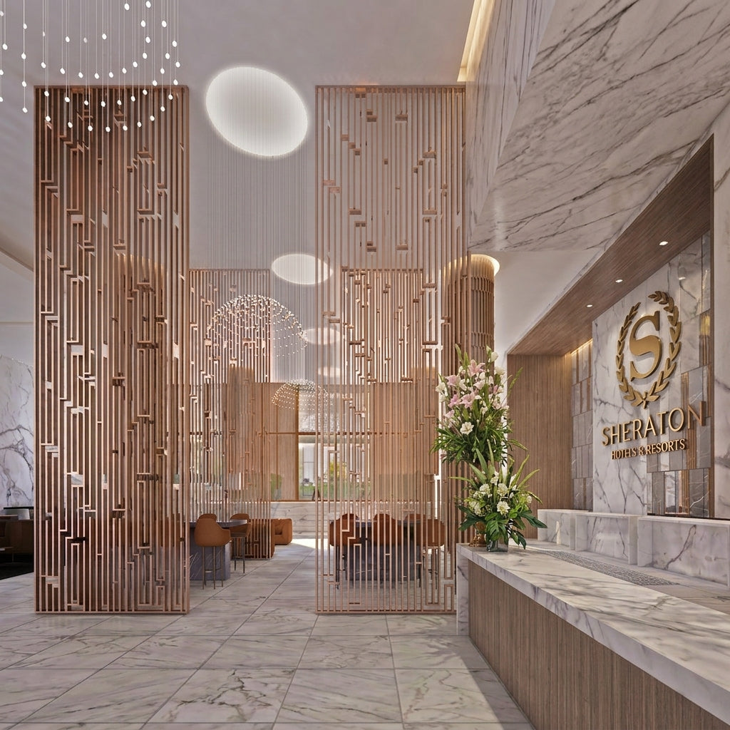 White Serenity - Inspired by Sheraton Hotel