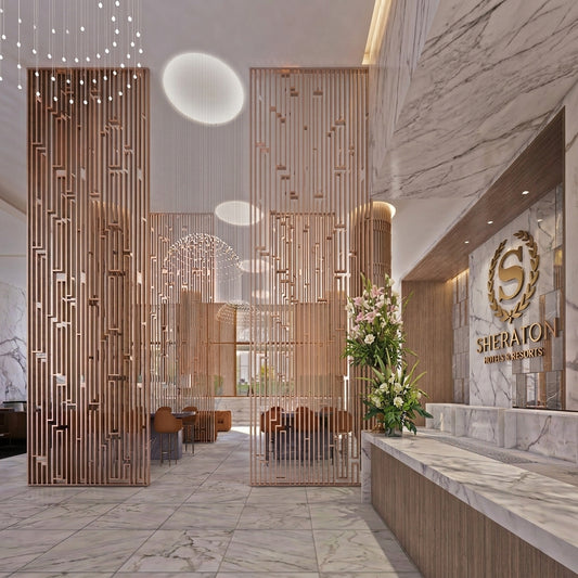 White Serenity - Inspired by Sheraton Hotel