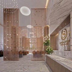 White Serenity - Inspired by Sheraton Hotel